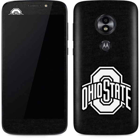 Ohio State University OSU Black Moto E5 Play Skin
